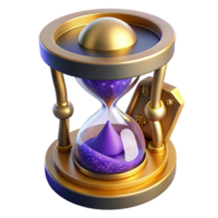 elegant rustic Melting Clock Dali Style Isolated Element png