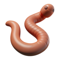 breathtaking creative Earthworm NO BACKGROUND with Transparent Background. refined png