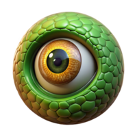 alluring inspired Reptile eye NO BACKGROUND with Transparent Background. png