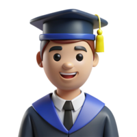 beautiful urban Graduate student in cap and gown, NO BACKGROUND with Transparent Background. masterfully captured png
