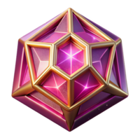 magnífico tradicional néon Rosa geométrico padronizar Cortar fora com recorrente Projeto profissional png