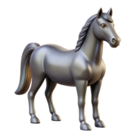 deslumbrante nostálgico nórdico uma representação do dormir, odin's de oito patas cavalo. não fundo com transparente fundo. sem falhas png