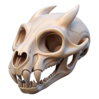 captivating timeless A detailed, animal skull, NO BACKGROUND with Transparent Background. png