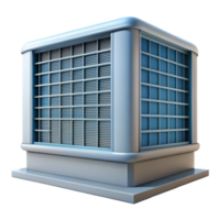 alluring playful nordic Modern office building ventilation grille, NO BACKGROUND with Transparent Background. precision png