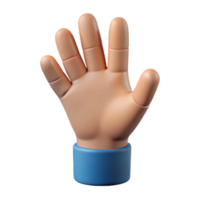 alluring renaissance Human hand gesturing NO BACKGROUND with Transparent Background. high resolution png