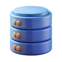 calm impressive Database icon data storage information management NO BACKGROUND with Transparent Background. elite png