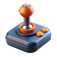 dazzling dreamy coastal Joystick gaming controller flight simulator input device NO BACKGROUND with Transparent Background. museum quality png