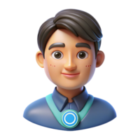 alluring reflective industrial Facial recognition technology biometric identification security NO BACKGROUND with Transparent Background. 8K png