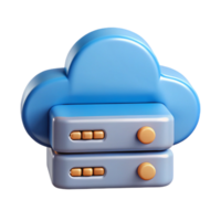 dazzling organic Cloud server icon data storage online backup NO BACKGROUND with Transparent Background. authentic png