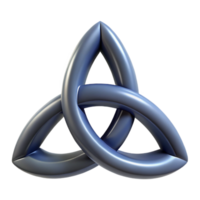 alluring distinctive Triquetra, Celtic symbol NO BACKGROUND with Transparent Background. png