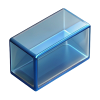 coveted abstract Glass brick, NO BACKGROUND with Transparent Background. studio quality png