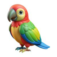 deslumbrante melancólico vitoriano papagaio, colorida penas, empoleirado, não fundo com transparente fundo. perfeito clareza png