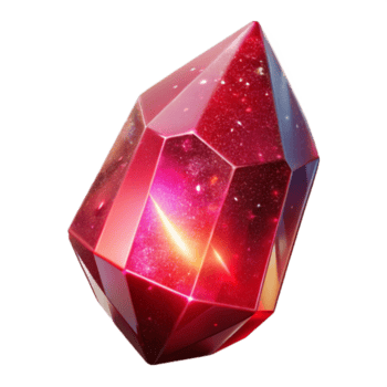 meraviglioso astratto rosso leggero su un' rubino pietra preziosa trasparente sfondo autentico png