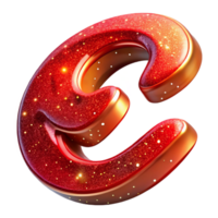 magnificent abstract Red Script Font Letter E Transparent Background genuine png