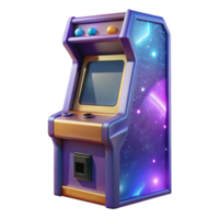 impressive rustic Retro Arcade Cabinet Side View Isolated Cutout high quality png