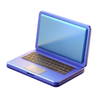 dynamic fascinating Laptop with closed lid NO BACKGROUND with Transparent Background. refined png