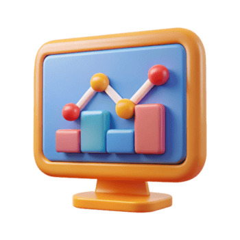 drömmande obefläckad dator övervaka visning en Graf Nej bakgrund med transparent bakgrund. hög upplösning png