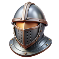 beautiful victorian A highly detailed knight's helmet with a closed visor, NO BACKGROUND with Transparent Background. luxury png