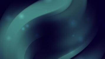 Dark teal curves with faint glow on deep blue background suitable for modern design projects abstract backgrounds or technology concepts video