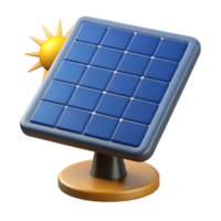 dreamy glorious Solar panel absorbing sunlight NO BACKGROUND with Transparent Background. handcrafted png