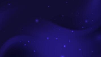 Abstract dark blue background with subtle waves and glowing points Suitable for technology or abstract design projects needing a cool ambiance video