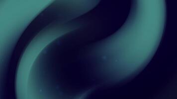 Glowing teal curves on dark blue background with small lights Suitable for tech backgrounds abstract designs futuristic concepts and digital art projects video