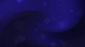 Dark blue gradient bokeh lights background Suitable for holiday designs festive events invitations and abstract creative projects Perfect for digital content video