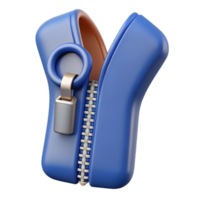 alluring minimalist A single zipper, half-open. NO BACKGROUND with Transparent Background. elite png