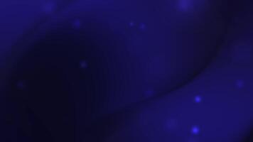 Dark blue soft glowing specks on the background Suitable for abstract backgrounds digital designs and mystical themed projects video