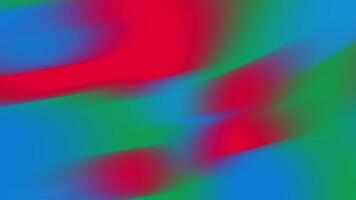 Abstract image with green, blue, and red colors. Suitable for backgrounds, digital art, design projects, and creative presentations. Vibrant and colorful. video