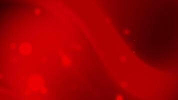 Red background with blurred circles of light. Suitable for festive backgrounds, holiday designs, abstract digital art, modern backdrop concepts. video
