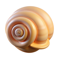 dramatic mysterious creative Seashell spiral NO BACKGROUND with Transparent Background. precision png