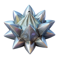 impressive traditional Silver Frost Pattern Fractal Element Transparent Background high quality png