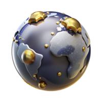 magnificent rustic Simple World Map Symbol Transparent detailed png