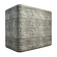 calm magnificent Concrete wall, textured, grey, NO BACKGROUND with Transparent Background. museum quality png
