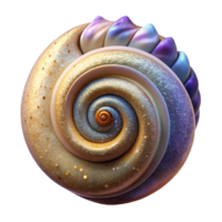 wonderful creative Spiral Shell Isolated Seashell Texture Natural Design genuine png