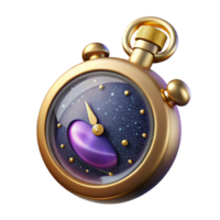 impressive artistic Stopwatch with Lap Timer Display Isolated Element high quality png