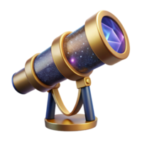 impressive classic Telescope Side Angle Transparent Background png