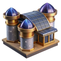 wonderful rustic Urban Rooftop Ventilation System Metal Cutout premium png