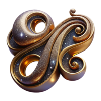 impressive creative Vintage Script Font Design Cutout Elegant Swirls and Curves genuine png