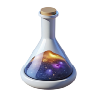 serene abstract White Laboratory Beaker Chemistry Experiment Cutout high quality png