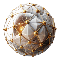 wonderful rustic White Wireframe Sphere with Gradient Cutout high resolution png