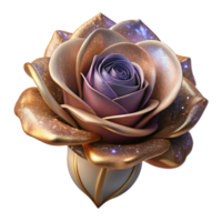 magnificent vintage Wilting Rose Representing Time Passing Isolated png