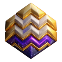 extraordinário abstrato ziguezague padronizar ilusão transparente fundo com vibrante cores exclusivo png