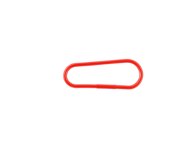 Red loop shape on transparent background png