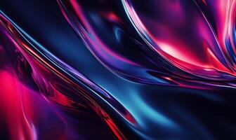A colorful abstract background with a red and blue swirl photo