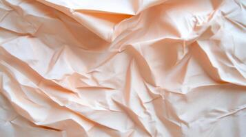 A close up of a sheet of paper with crumpled edges photo