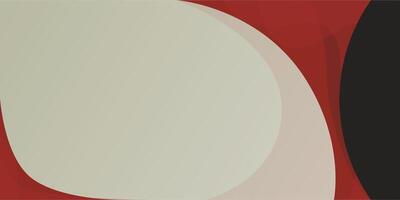 Simple Abstract Gradient Red Business Banner Template vector