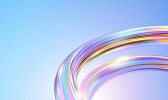 A colorful, abstract swirl design with a gradient background. photo