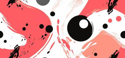 Abstract design with bold colors and shapes, creating a dynamic visual. photo
